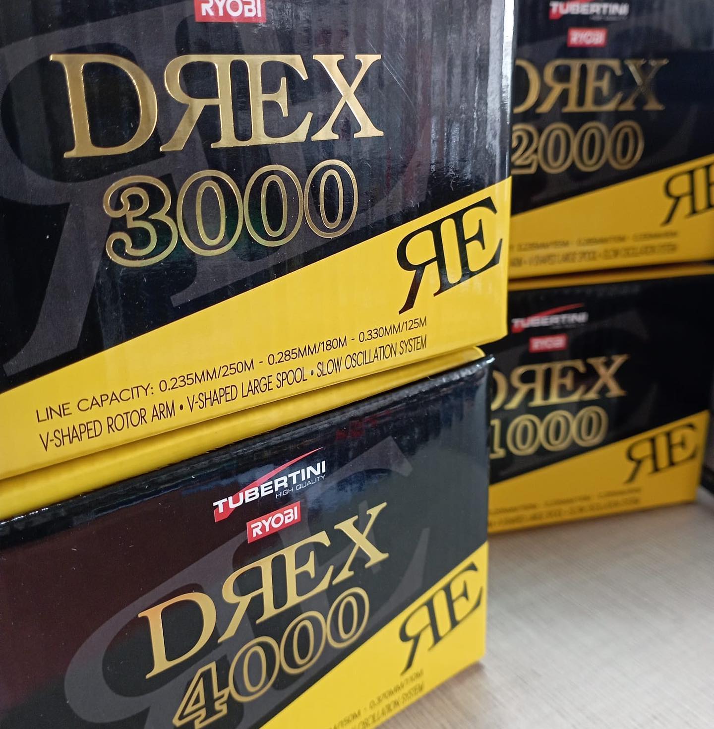 Tubertini Ryobi Drex ,il mulinello tutta pesca : Punto Pesca
