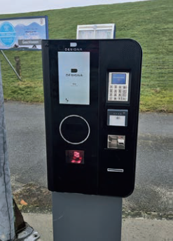 neue Schranke für die Hamburger-Hallig