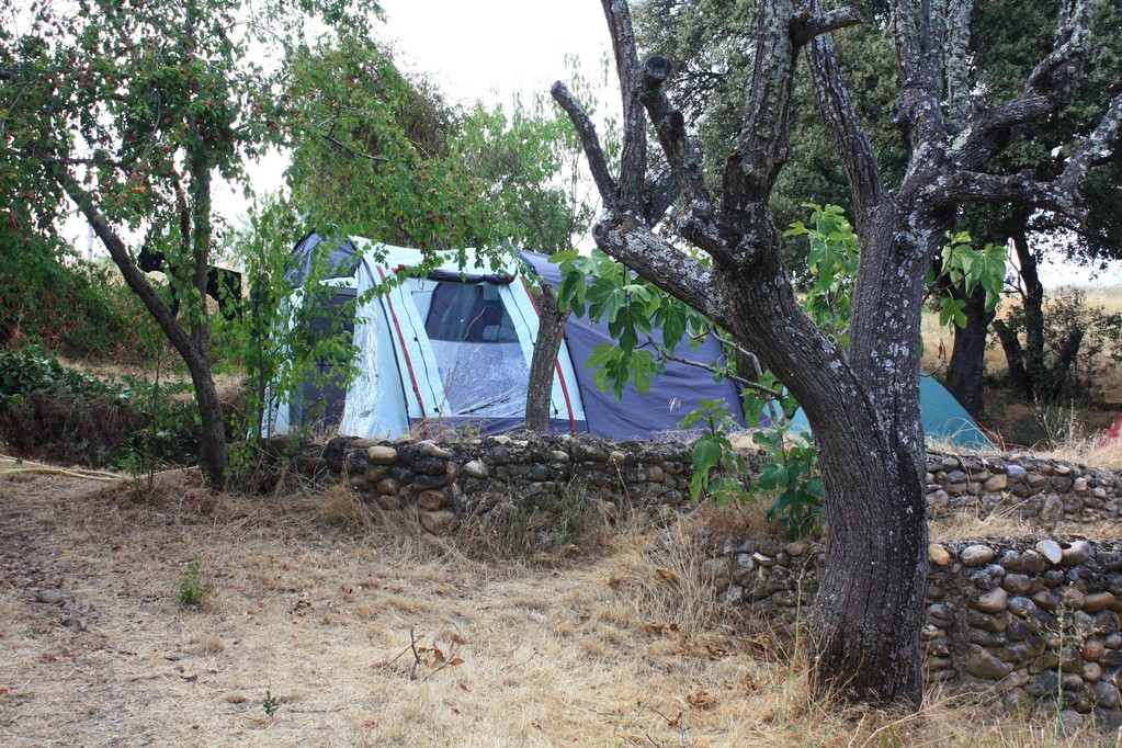 En camping à La Colle