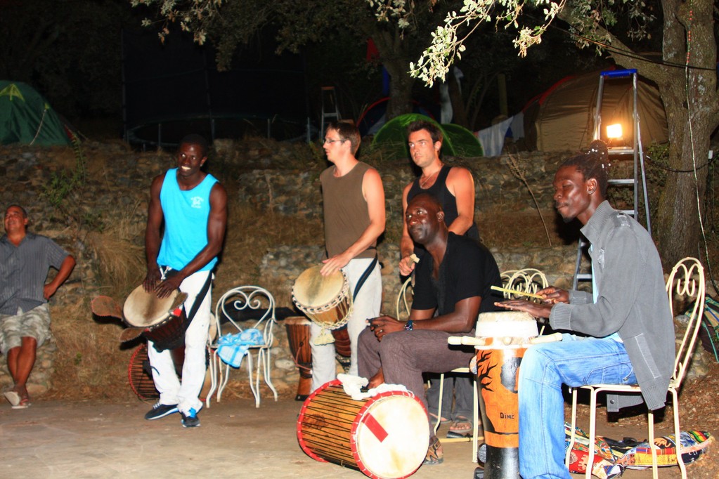 Les percussionnistes