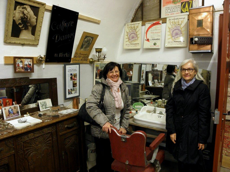 Un petit tour chez le coiffeur.