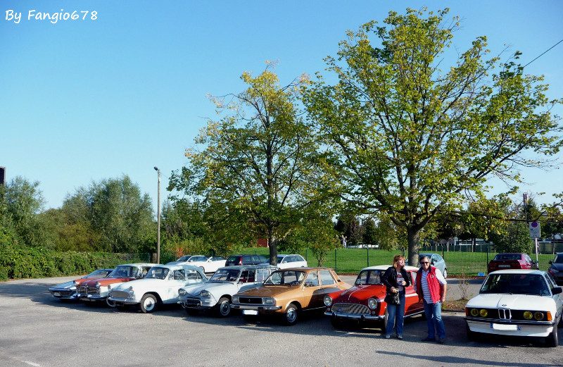 Le parking du musée