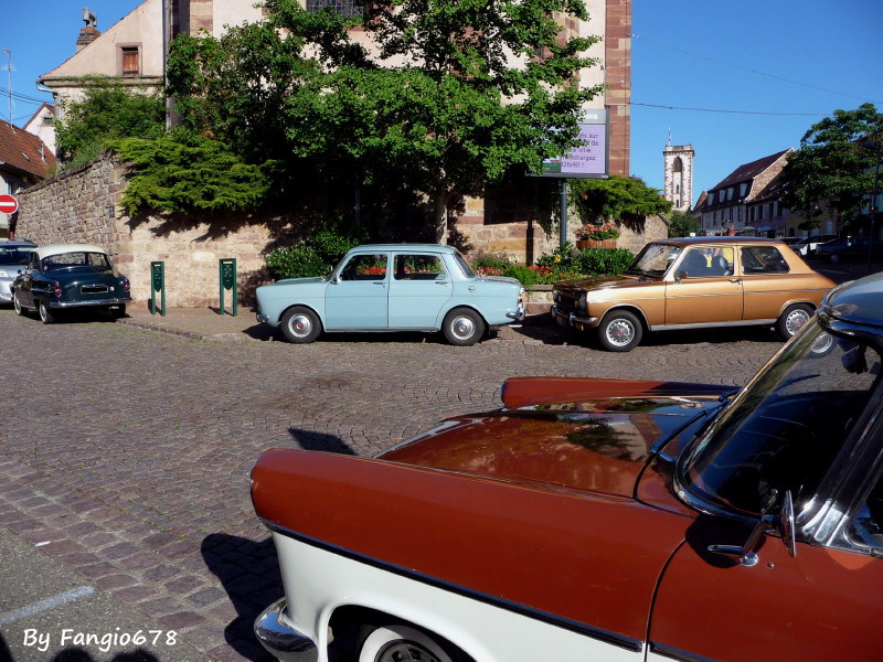 Le parking près du Bouc