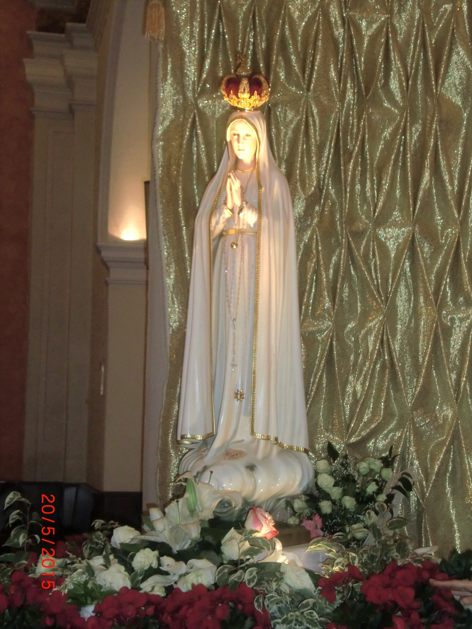 LA FOTO DEL 24.MAGGIO 2015-MADONNA PELLEGRINA DI FATIMA