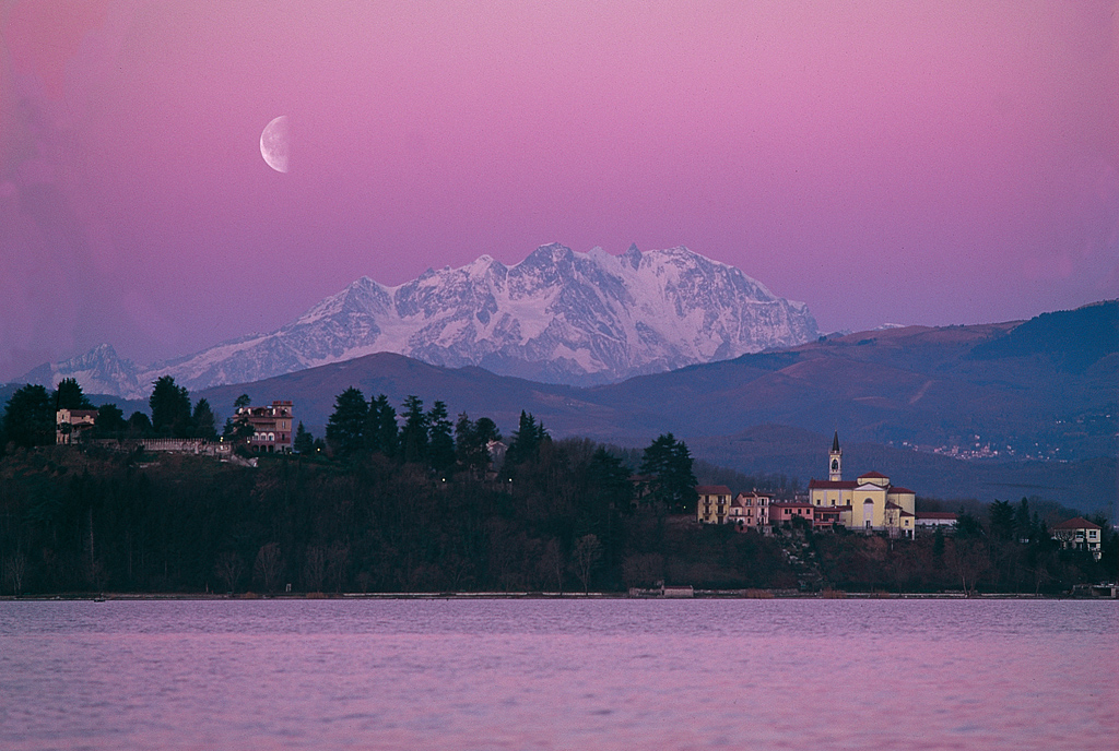Vareser See und Monte Rosa-Italien