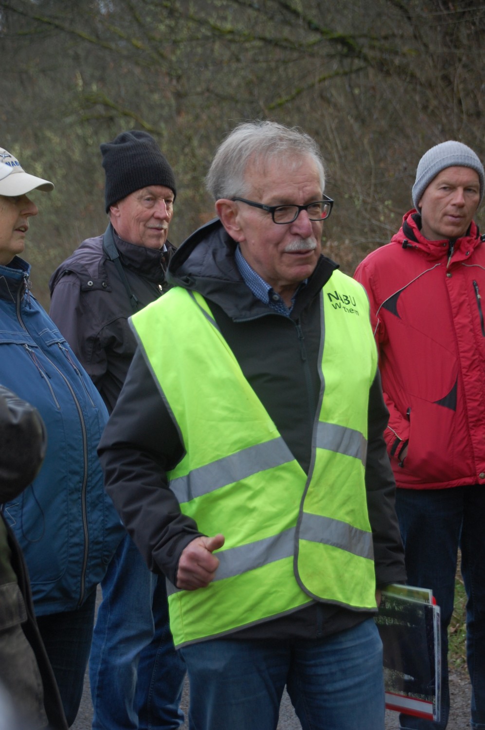 Ekkehardt Ebert, Vorsitzender der NABU-Gruppe Wertheim, referierte über das Gebiet.