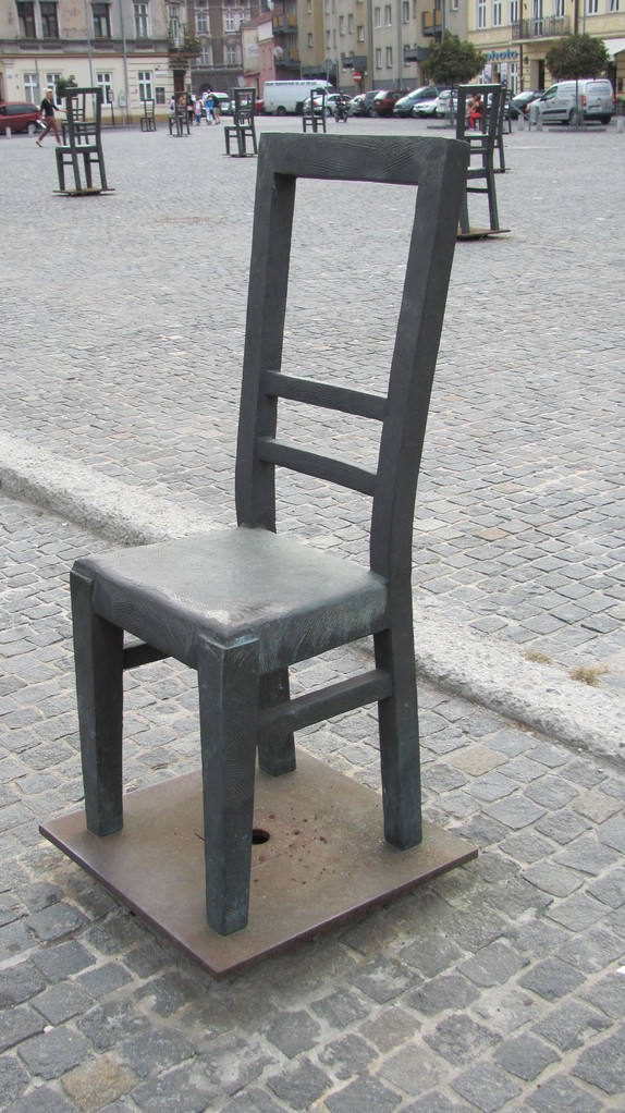Ghettoplatz in Krakau
