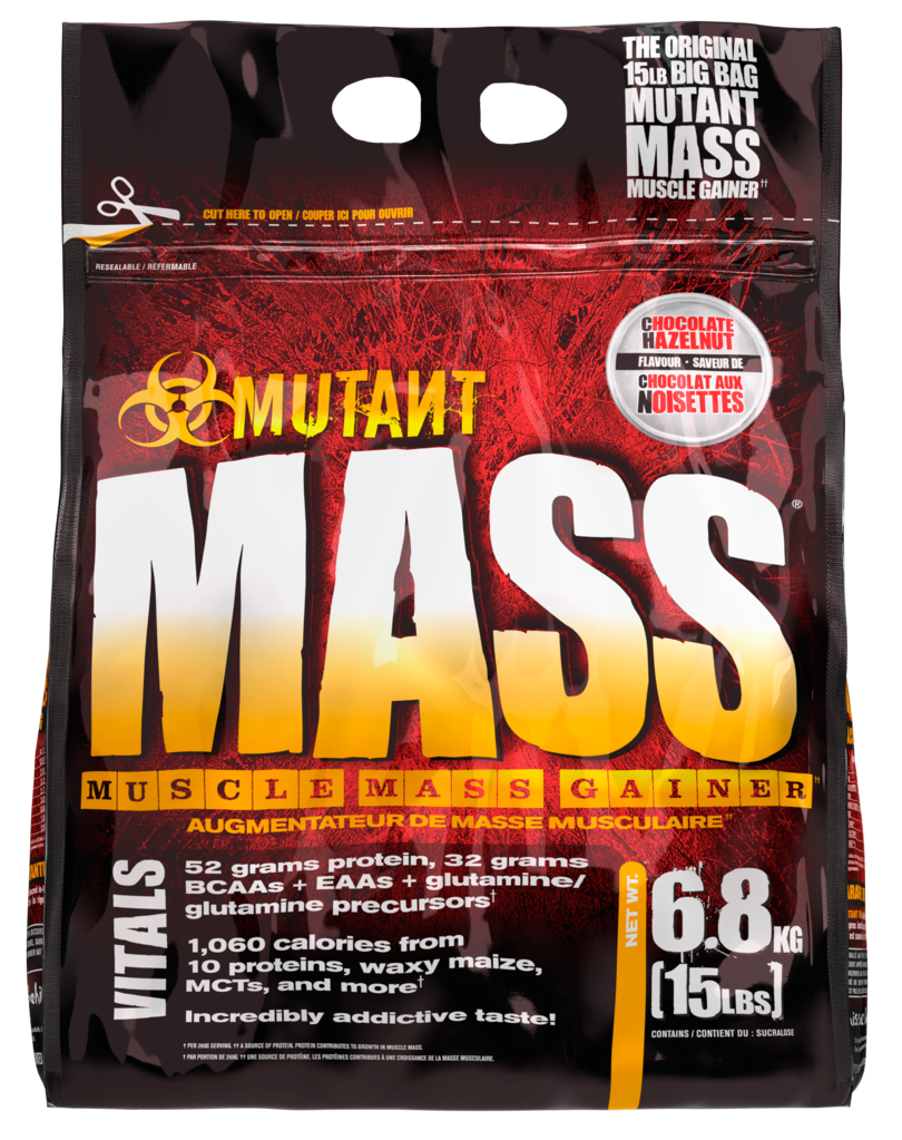 PVL MUTANT- MASS GAINER - SPORTNAHRUNG + MUSKELAUFBAU