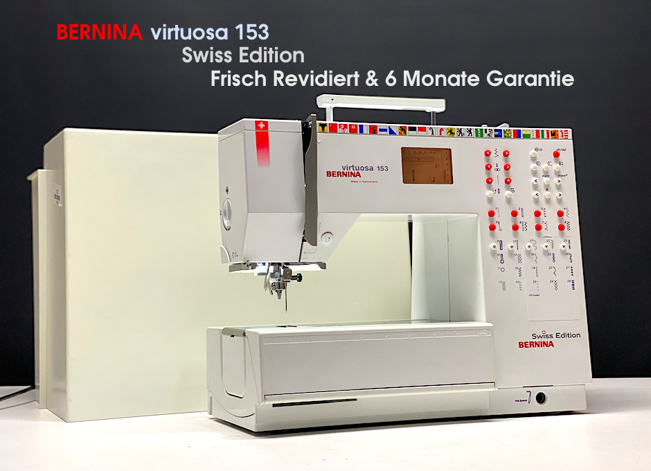 BERNINA】ベルニナコンピューターミシン virtuosa 153 BERNINA】ベルニナコンピューターミシン virtuosa 153