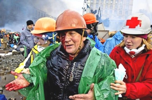 Konfrontationerne på Maidan-pladsen i Kiev (november 2013 - februar 2014)