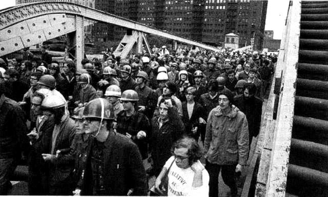 Chicago, d. 8. oktober 1969: Militant demo organiseret af Weather Underground