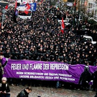 Hamburg: Autonom antirepressionsdemo (2008) 