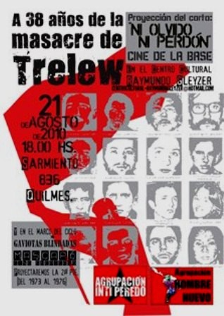 Aktuel solidaritetsplakat til minde om massakrene i Bolivia 1973 - 76