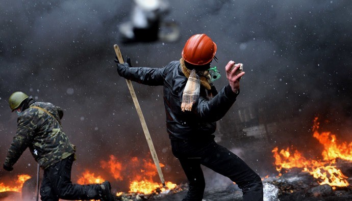 Konfrontationerne på Maidan-pladsen i Kiev (november 2013 - februar 2014)