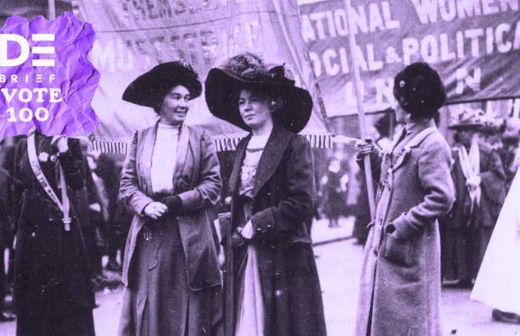 Sufraget-demo i London 1891