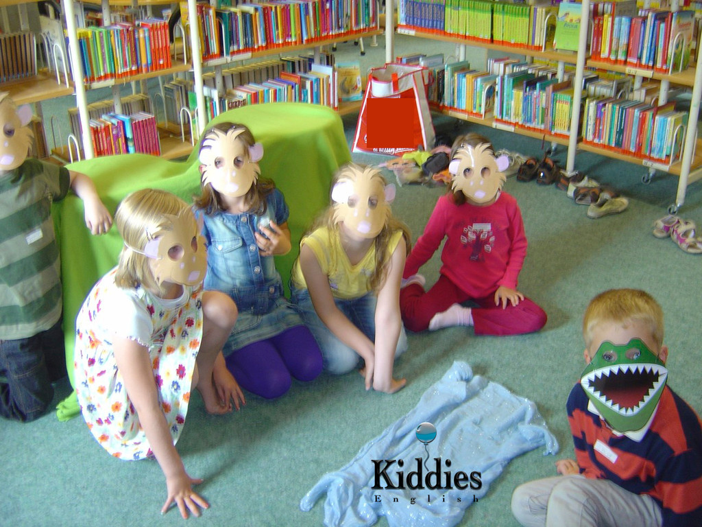 English Storytime in der Bücherei 