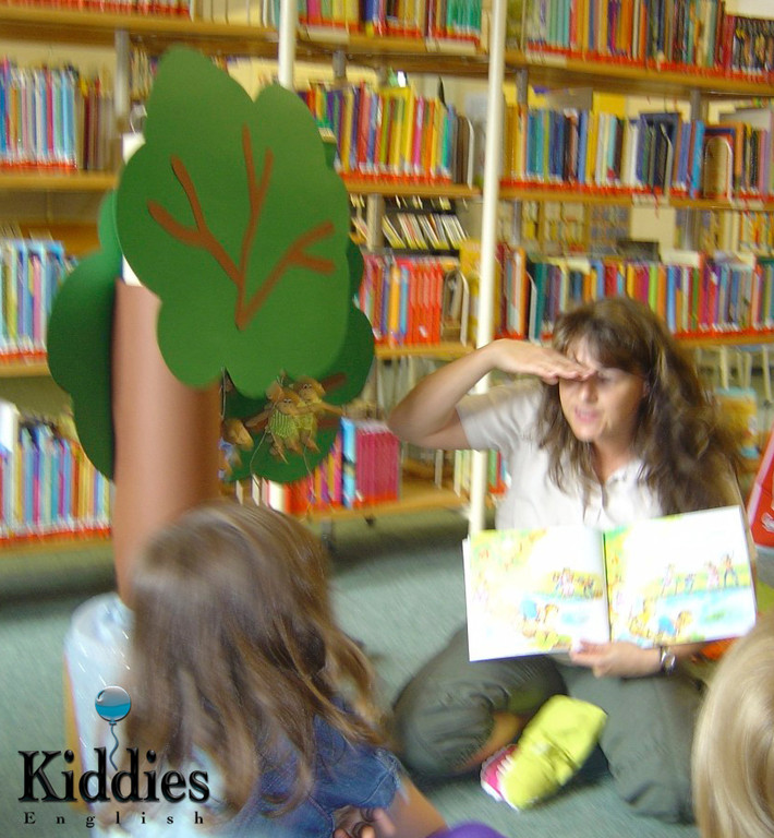 English Storytime in der Bücherei 