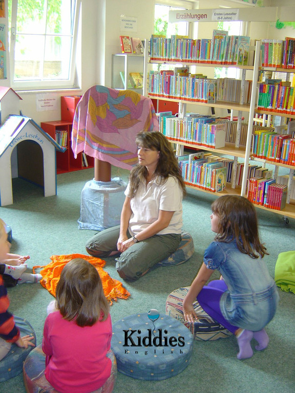 English Storytime in der Bücherei 