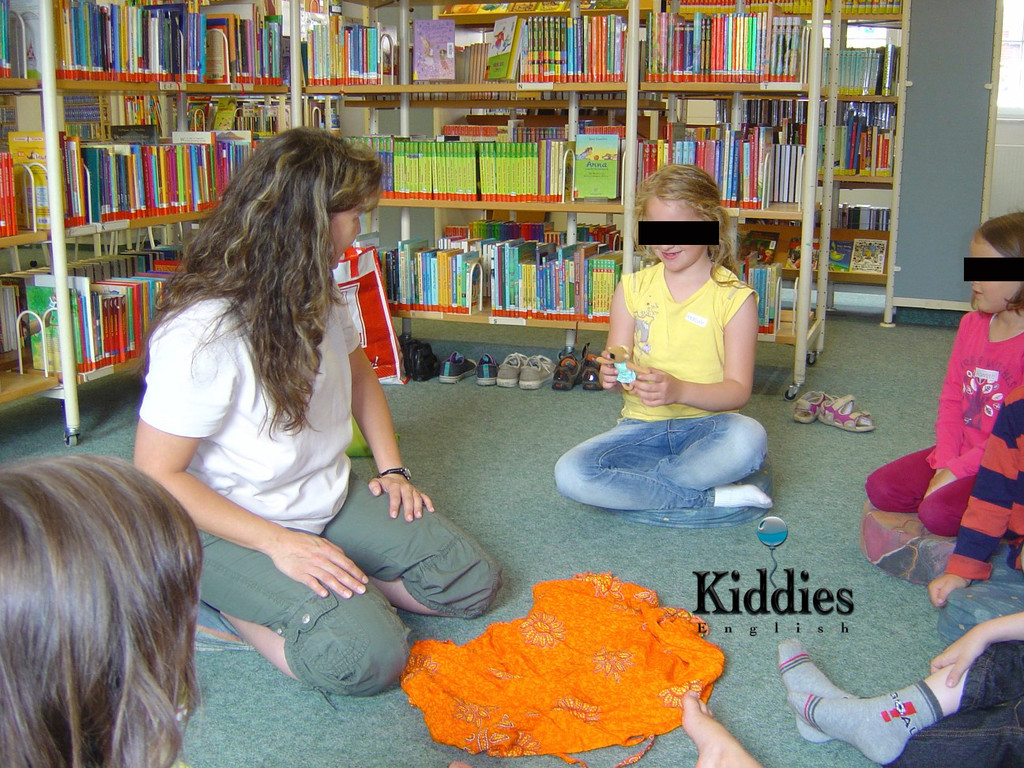 English Storytime in der Bücherei 