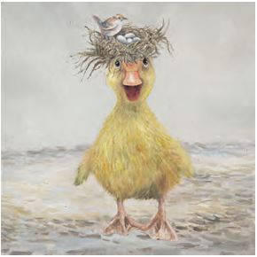 "Ducky" 50 x 50 cm, 99,-€