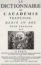 Dictionnaire de l'Académie Française