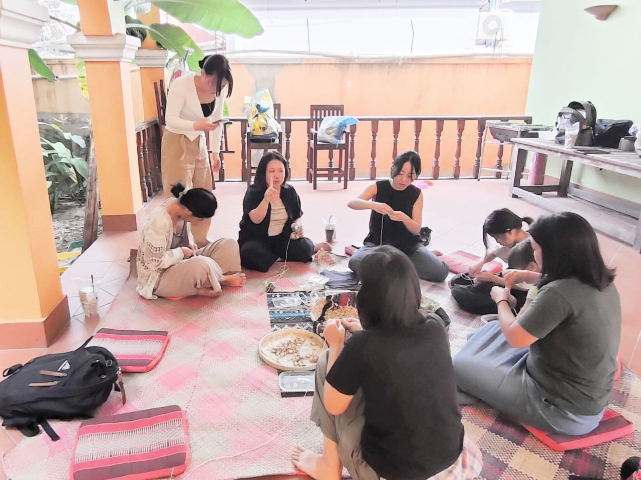 日本人コミュニティのイベントにも参加