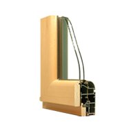 Infisso Alluminio Legno