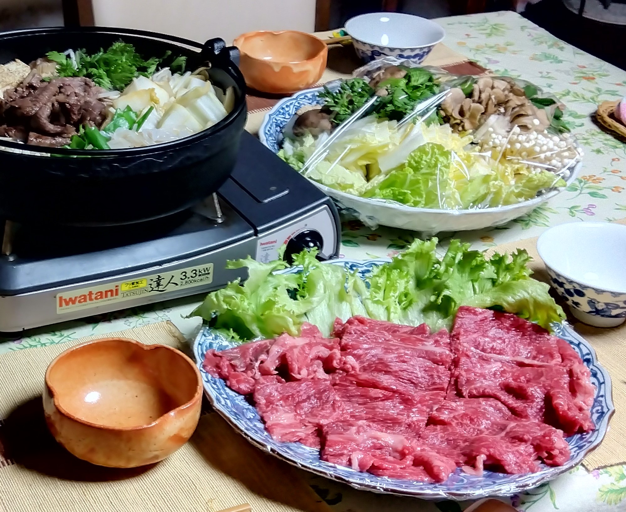 但馬牛のすき焼き