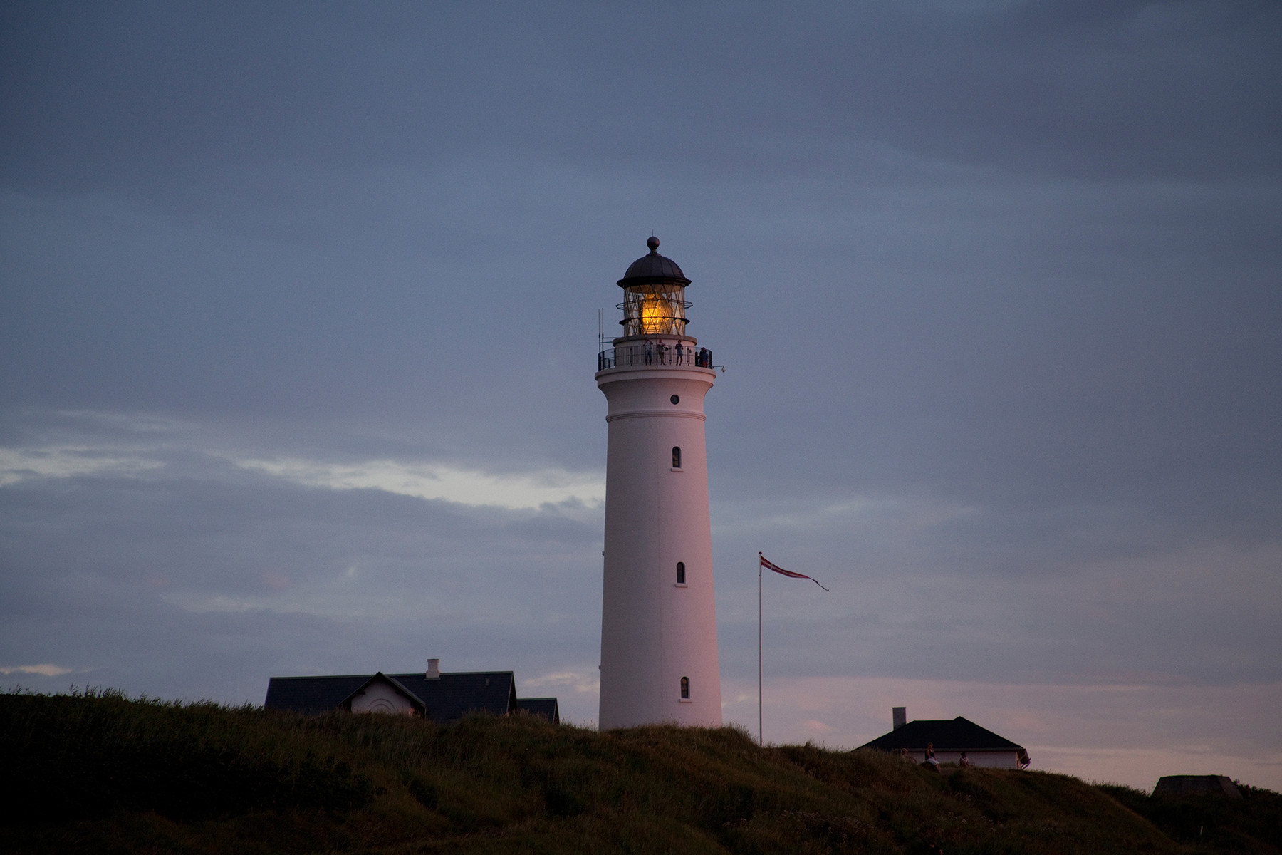 Island 2014 (Dänemark, Hirtshals, Leuchtturm)