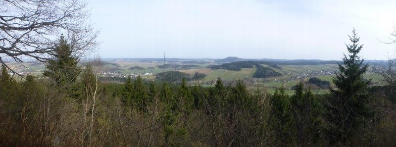 Blick ins Erzgebirge