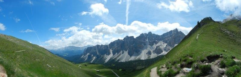 Panorama am Kreuzjoch