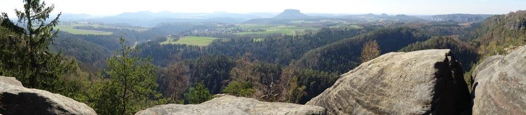 Aussicht an den Ochelwänden