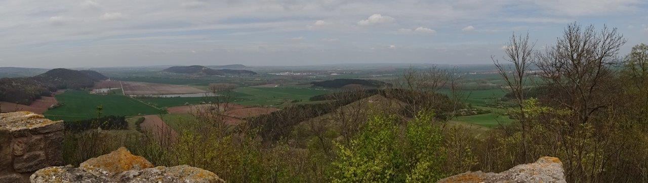 Blick von der Veste Wachsenburg