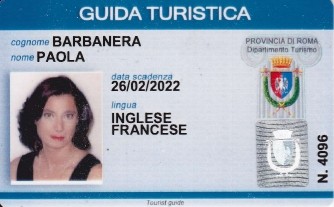 Paola Barbanera - licensed tour guide in Rome and Vatican City