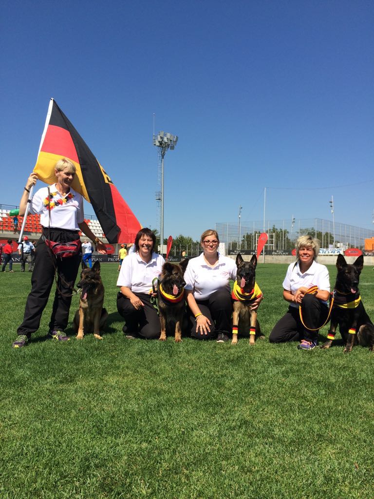 Ilwie, 6. Platz FCI Team WM 2016 Fläche; Rumänien