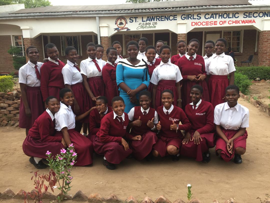 2024 MSCE class with Form teacher Miss Mercy Muyanika.