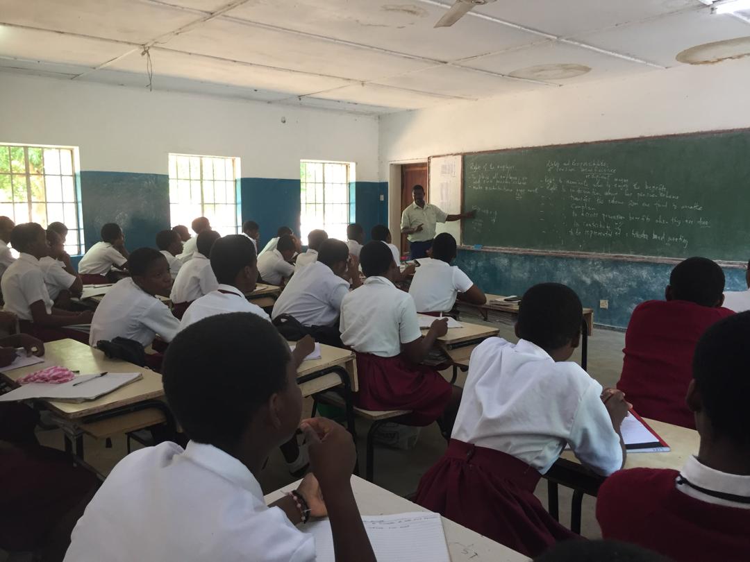 Mr Makawa teaches Social studies to Form 3.
