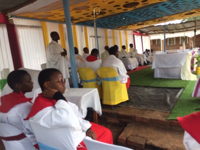 The mass to honor the silver jubilee