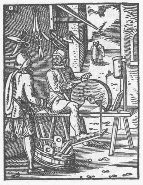 Schleifer um 1568 - gemeinfrei