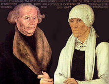 Hans & Margarethe Luther von Lucas Cranach d.Ä.