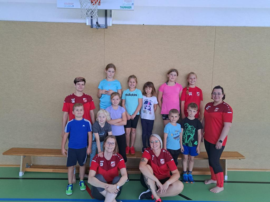 Unsere Kindersportgruppe von 7-10 Jahren