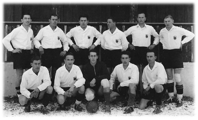 1946/47 Cupspiel gegen Schattdorf in der Saison