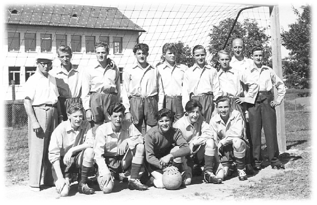 ca. 1953: Mannschaftsfoto A-Junioren