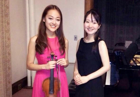 Midori Komachi (violin), Yukino Kano (piano)