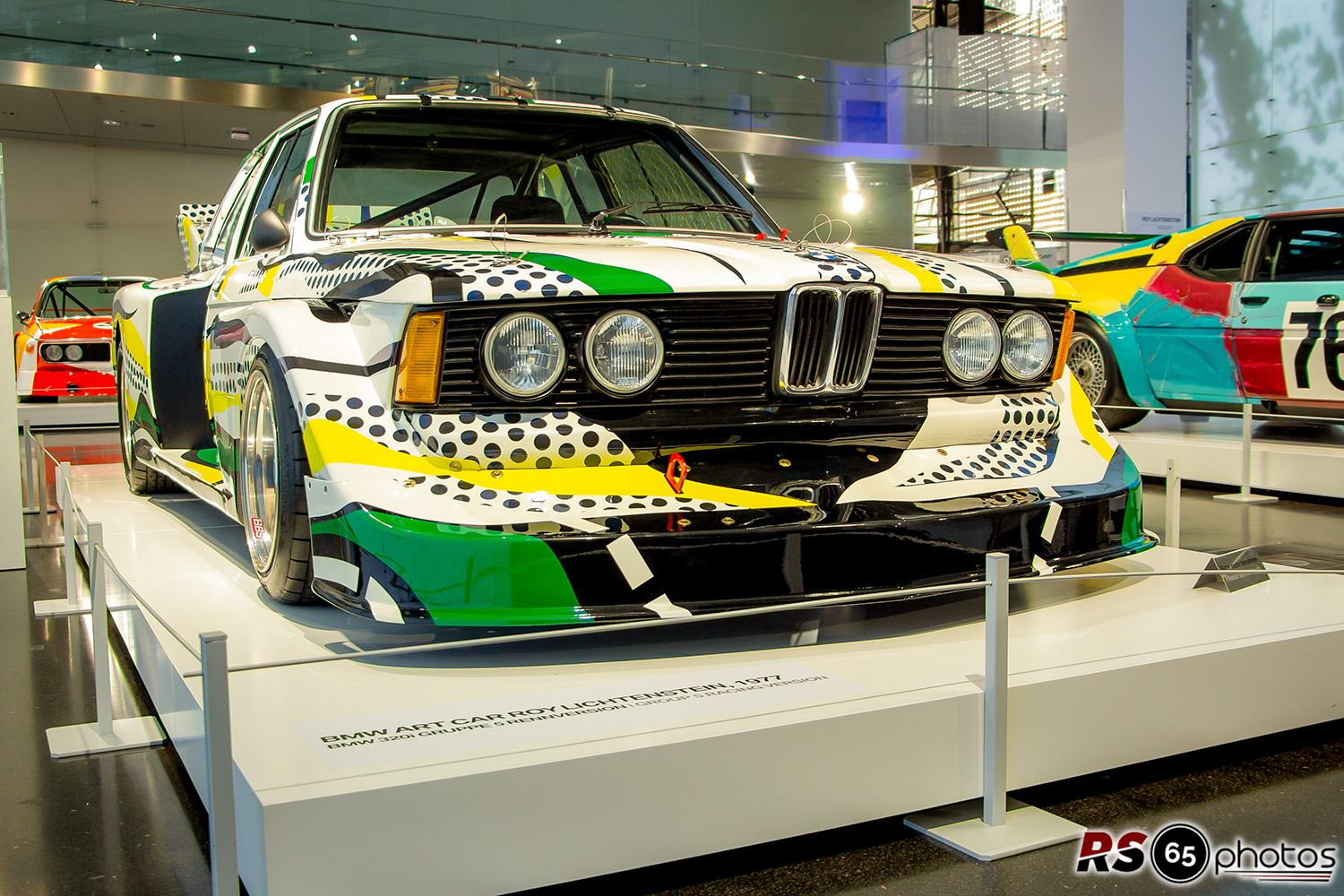 Bmw 320i Gruppe 5 Bmw Art Car Roy Lichtenstein 1977