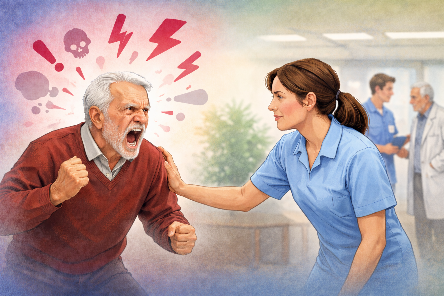 Aggression in der Pflege: Ursachen verstehen und professionell reagieren