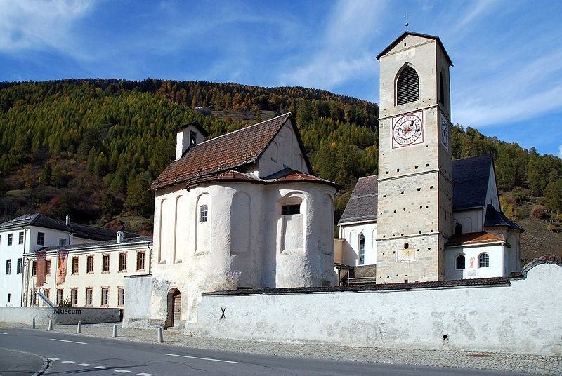 The Abbey of Saint John, Val Mustair (GR)