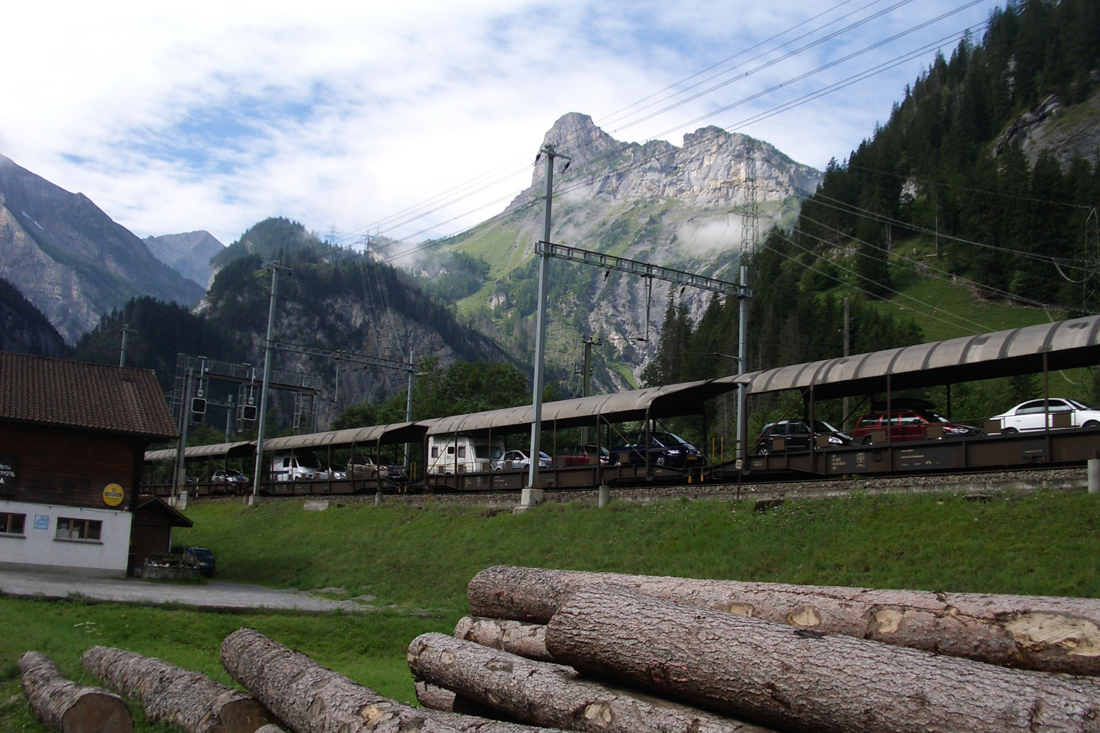 Car Shuttle Train Transfer, Kandersteg (CH / BE)