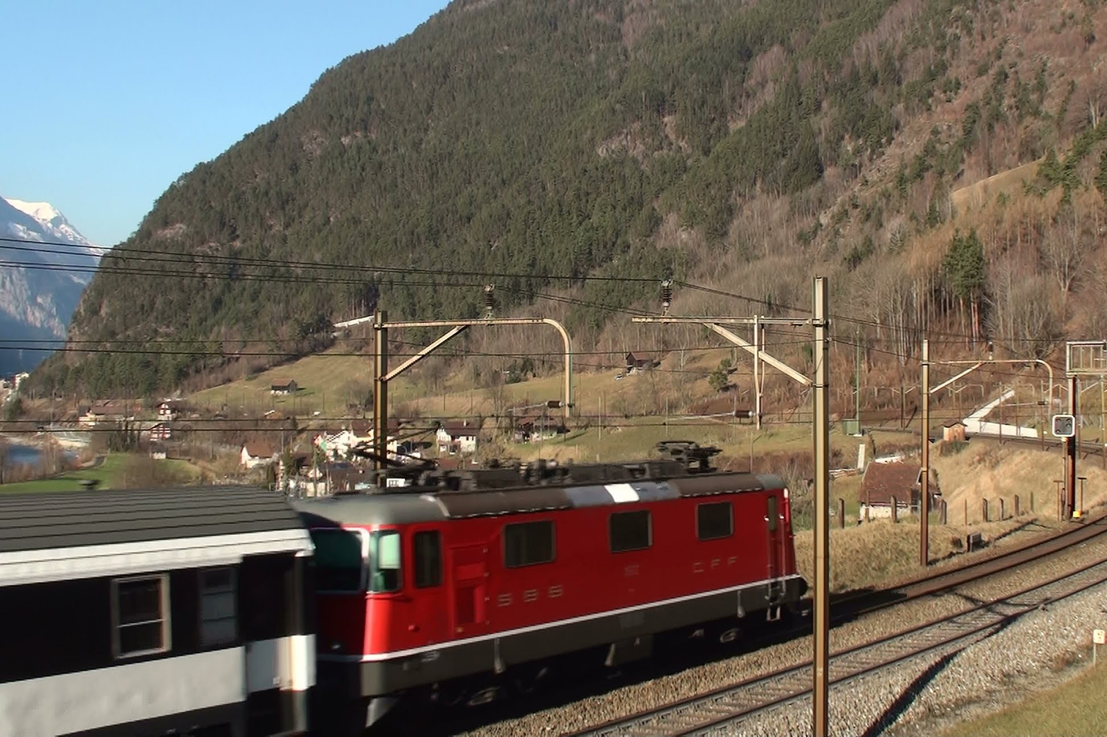 Switzerland, federal railways, Gotthard North Ramp