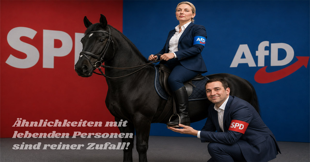 Sind die CDU und die SPD die Steigbügelhalter der AfD!?
